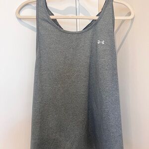 Under Armour Gray Performance Racerback Tank